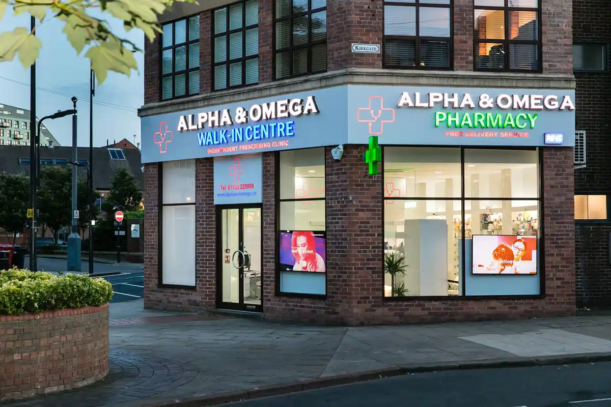 NHS Pharmacy & Private Clinic in Leeds | Alpha & Omega